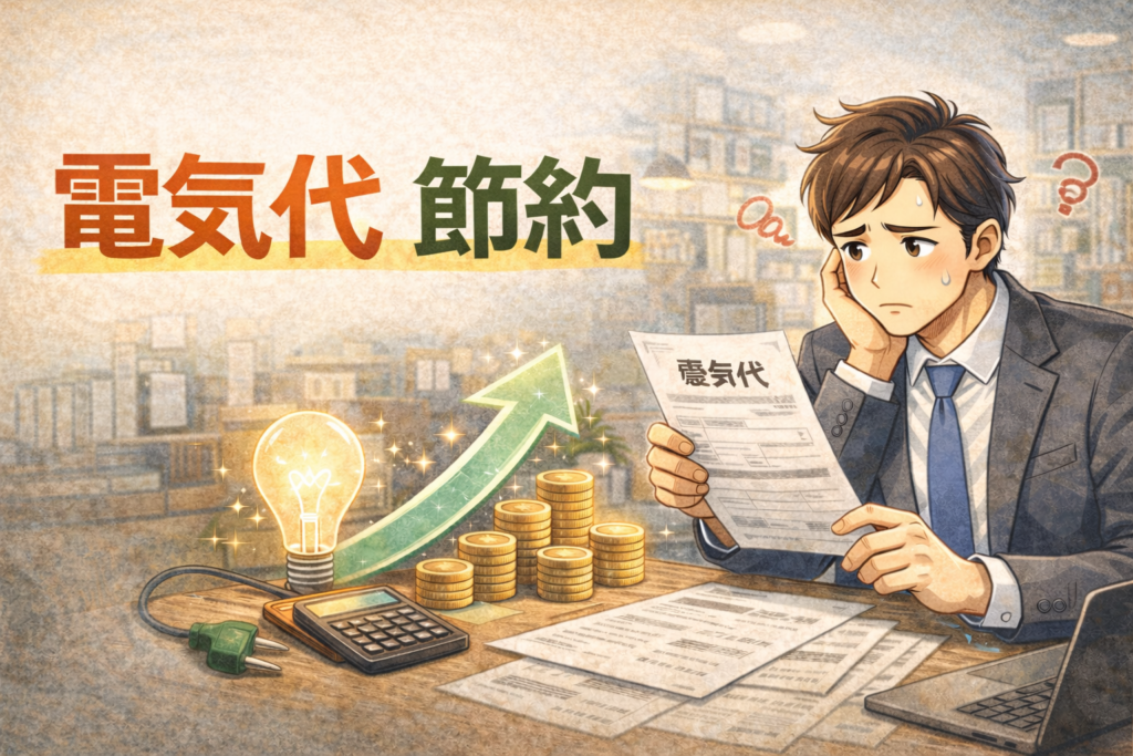 電気代に悩む