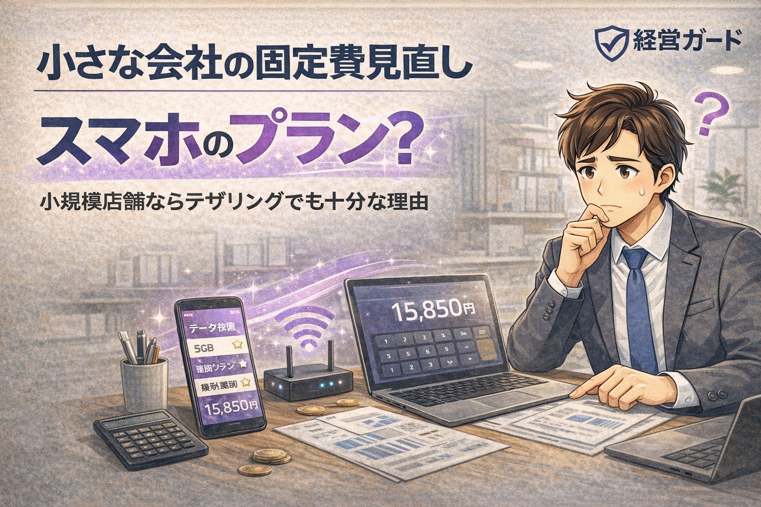 スマホプランを考える